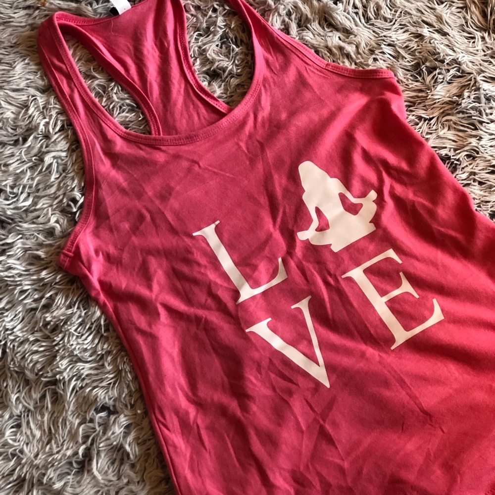 Yoga LOVE Racerback Tank - Picture 4 of 4